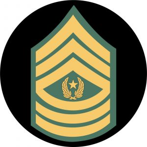 U.S. Army Command Sergeant Major Mouse Pad