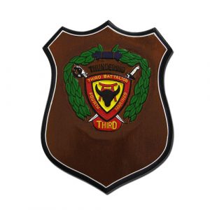 USMC 3rd Battalion Plaque