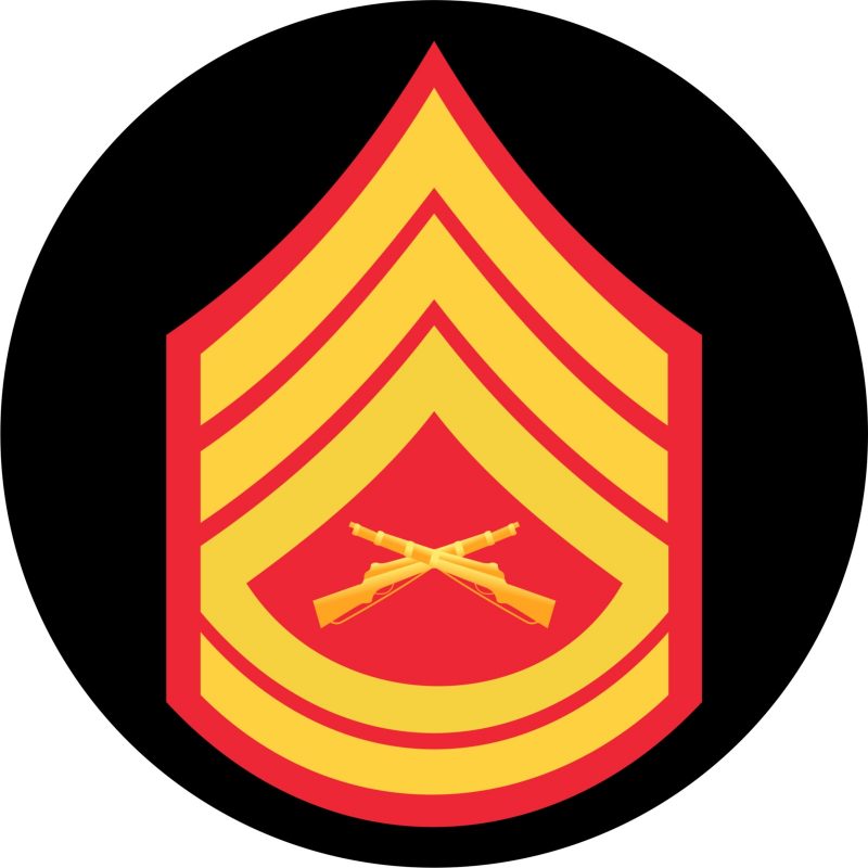 USMC Gunnery Sergeant Mouse Pad
