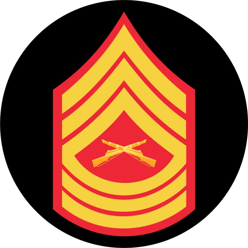 USMC Master Sergeant Mouse Pad