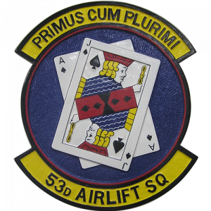 USAF 53rd Airlift SQ Emblem