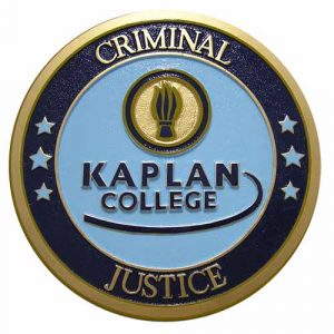 Criminal Justice Kaplan College Seal