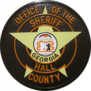 Office of the Sheriff Hall County Seal