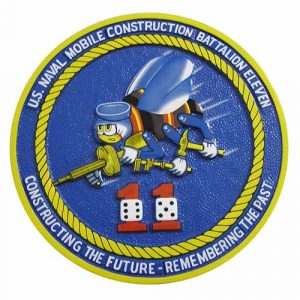 US Naval Mobile Construction Battalion Eleven Seal