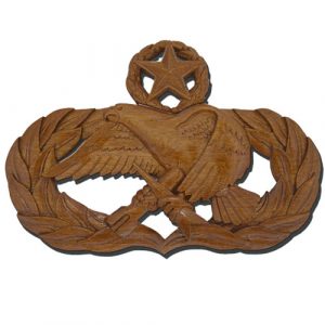USAF Master Maintenance Badge Plaque