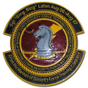 USMC Security Force Training Company Emblem