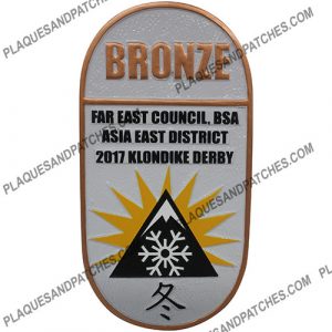 Asia East District Plaque (Bronze)
