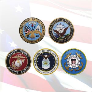 Military Branch Set 1" HDU 5 Pieces